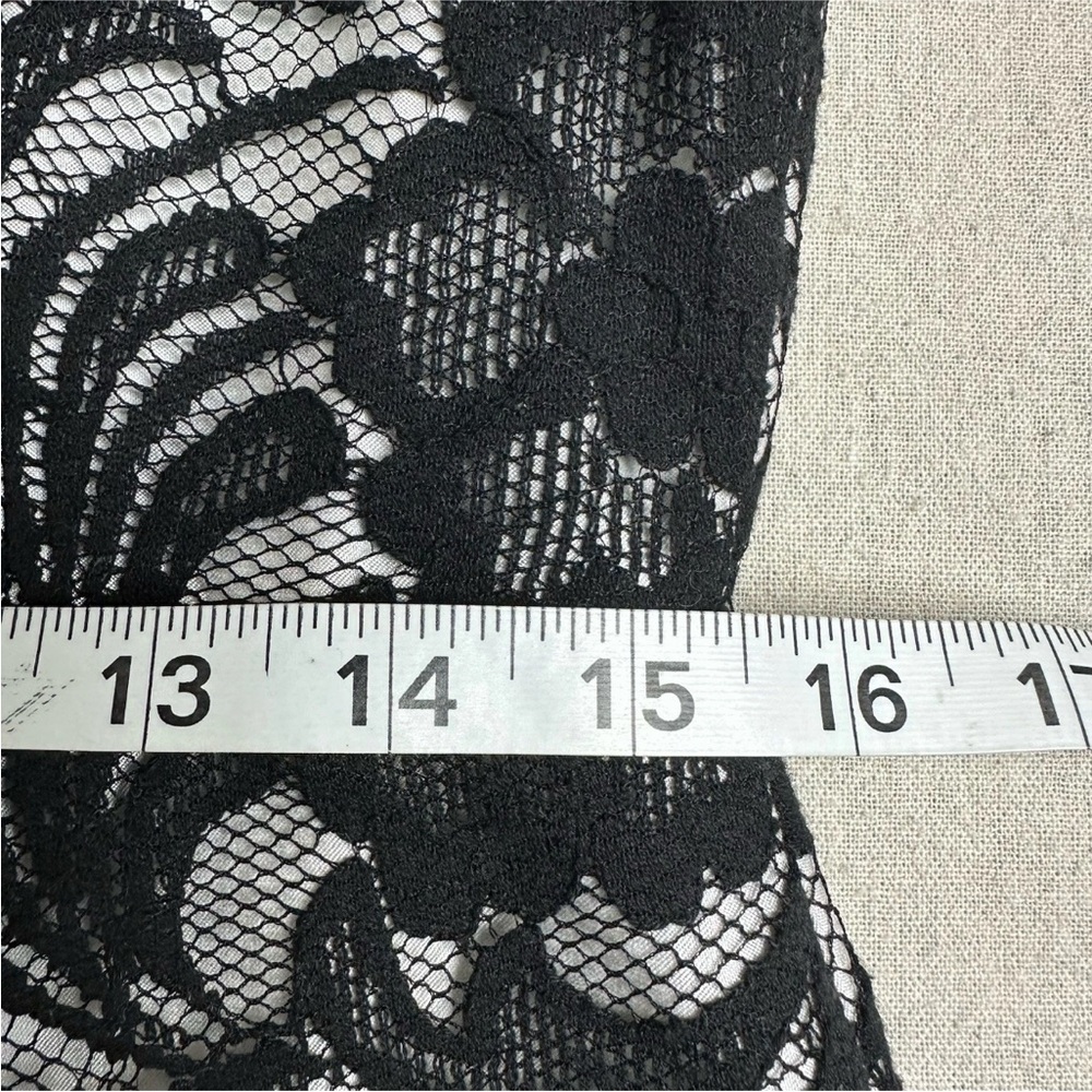 The Limited Lace Sheath Dress Black White Formal Wedding Event Size 10 NWT $108 - Picture 11 of 16
